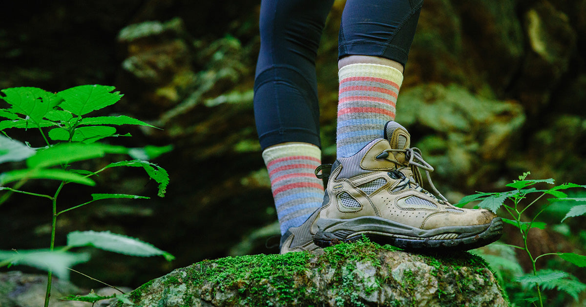 Hiking socks to wear with hiking boots on all your expeditions