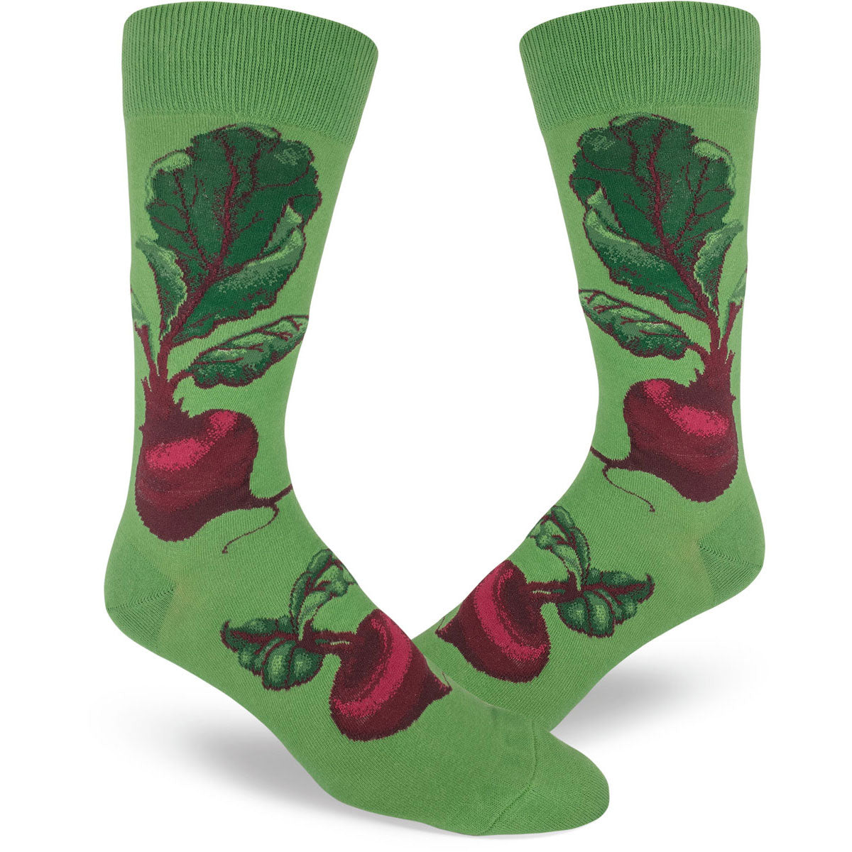 Men's socks with beets