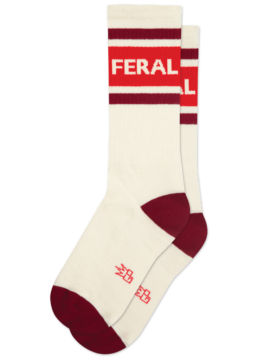 Funny "FUCK-OFF" Cotton Socks - Soft, Mid-Calf, Black Socks For Winter Gifts