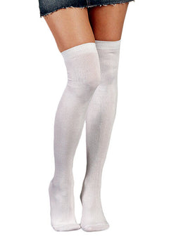 ●GLOWNY● POSH LACE KNEE SOCKS WHITE GY25HSSO001 GLOWNY SS25 POSH LACE KNEE SOCKS / WHT - NUBIAN