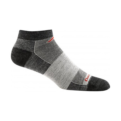 Charcoal Wool ankle socks for men made for running and exercise