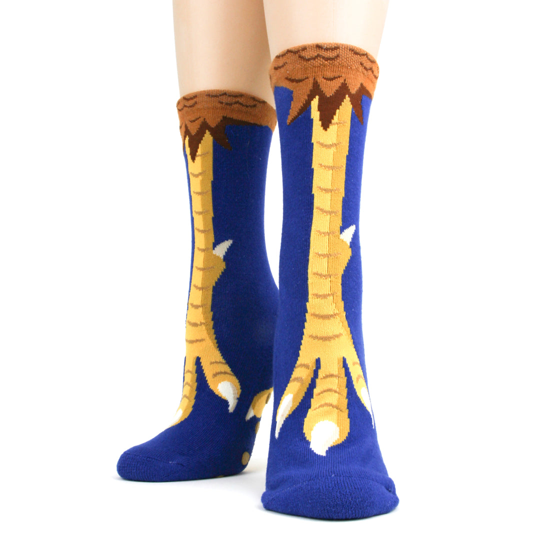 Slipper socks for women that will make your feet look like chicken feet.