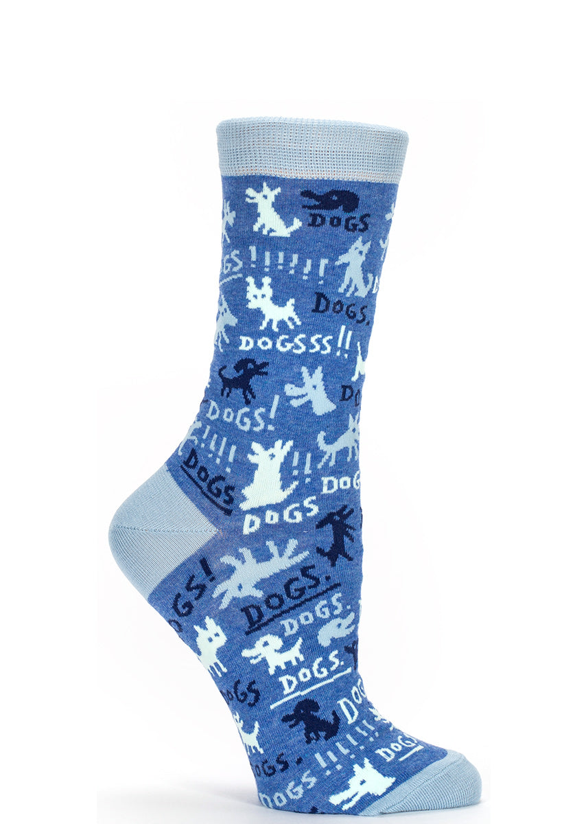 Here's a pair of dog socks that will get their tails wagging!