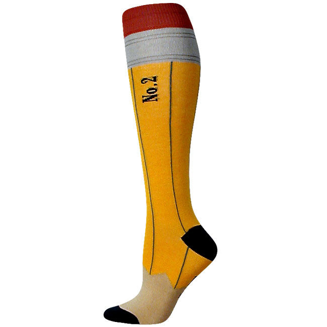 These pencil knee socks are on point!