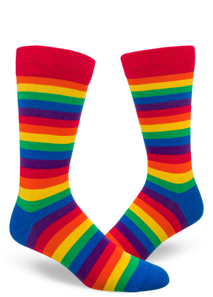 Rainbow Socks Calzini Sportivi Colorati Uomo - Cotone Biologico, Traspiranti, 12 Colori, Taglie 36-50, Prodotti In UE